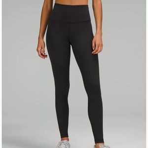 lululemon black align leggings 28’